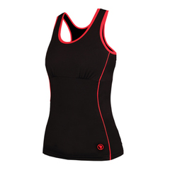 Dámské tričko Endura Spaghetti Support Vest, černé