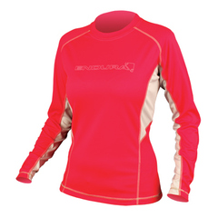 Dámské tričko Endura Pulse L/S, růžové